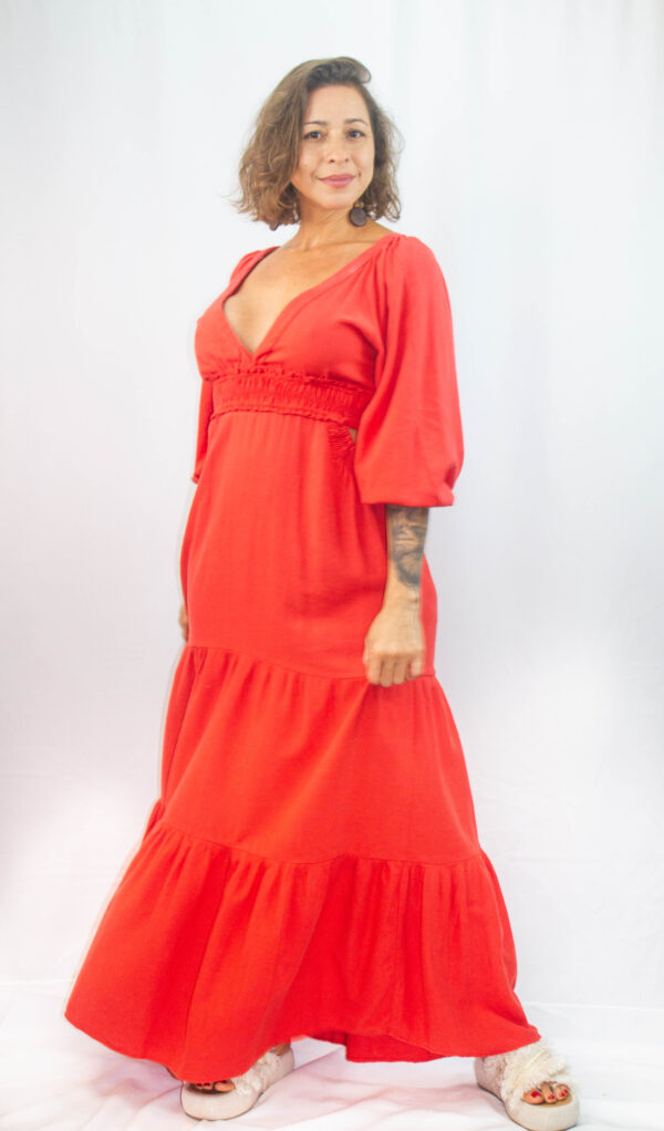 Vestido longo Farm - Image 3