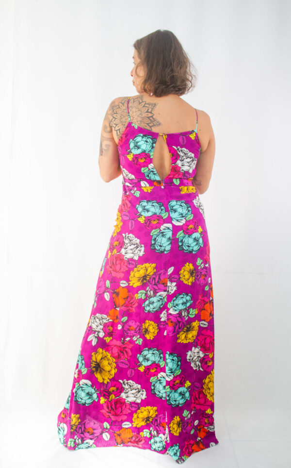Vestido longo Floral Oh!Boy - Image 2