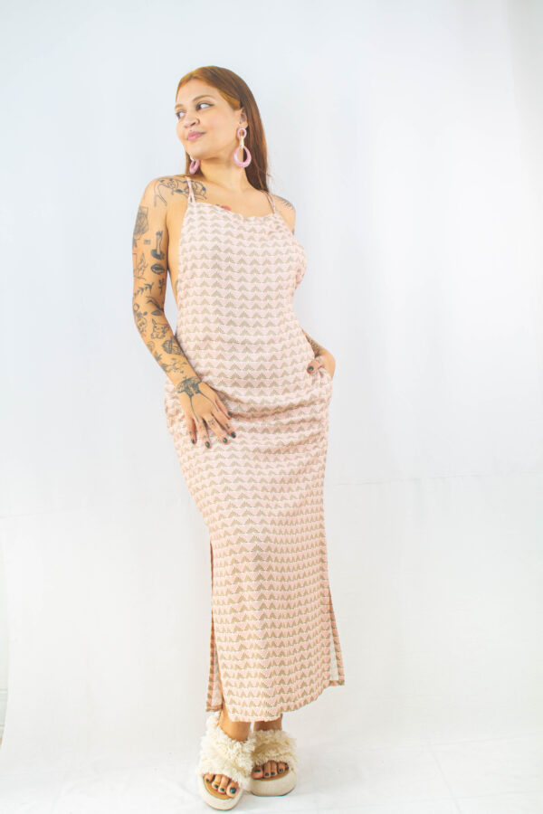 Vestido midi Totem
