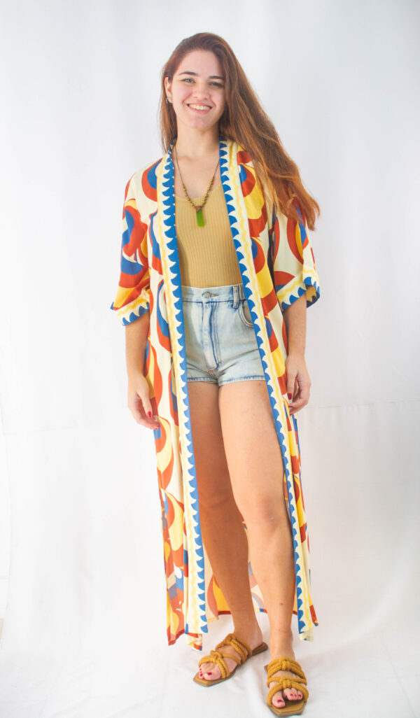 kimono longo Totem - Image 2