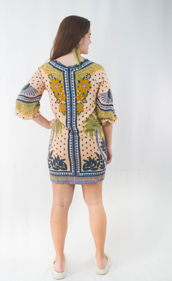 Vestido curto manga Farm - Image 3