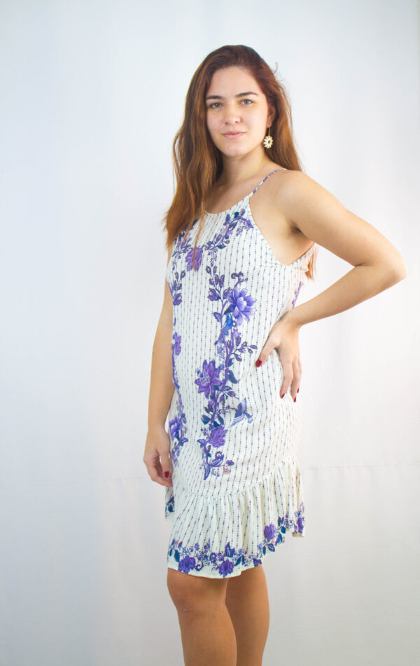 Vestido curto alça Farm