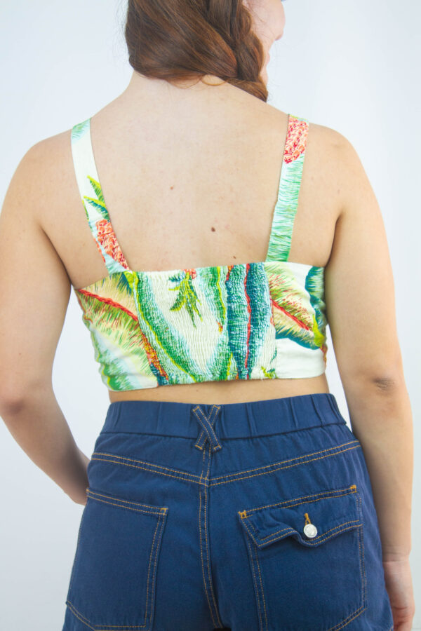 Crooped estampado Farm - Image 2