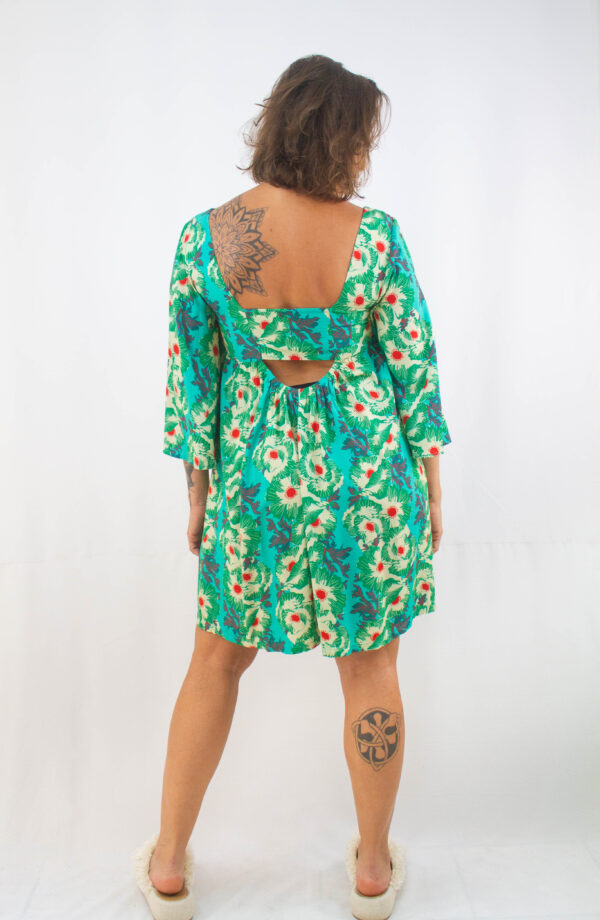 Vestido curto floral Totem - Image 3