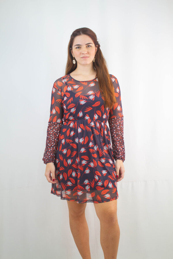 Vestido tulê Maria Filó