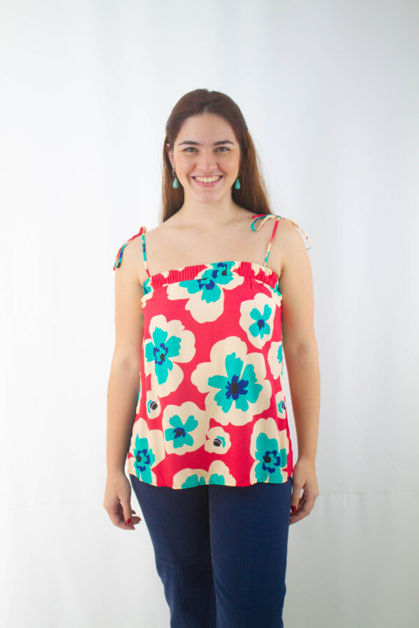 Blusa alça floral Maria Filó - Image 4