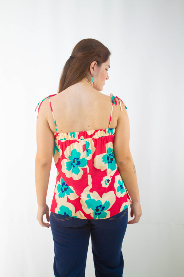 Blusa alça floral Maria Filó - Image 3