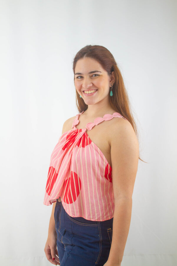 Blusa crooped Maria Filó