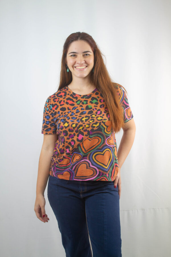 T-shirt Farm onça