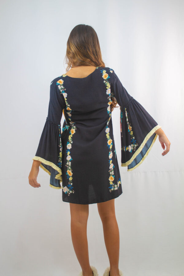 Vestido manga ampla Farm - Image 3