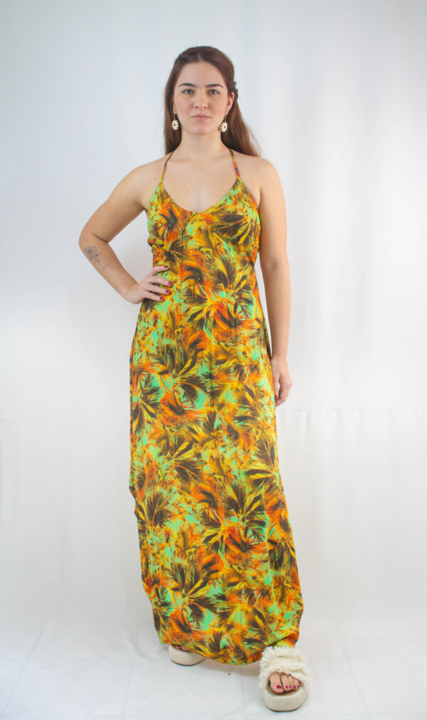 Vestido longo Cantão