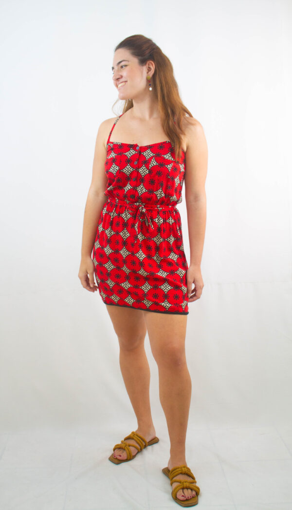 Vestido curto alça Totem - Image 2